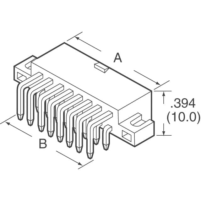 39291168 Molex  Headers Male Pins